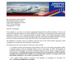 Azerbaijani Aggression Must be Restrained