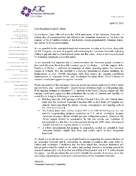 Armenian Community Leaders - Pres. Biden